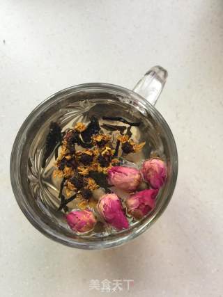 姜汁花茶的做法步骤：4