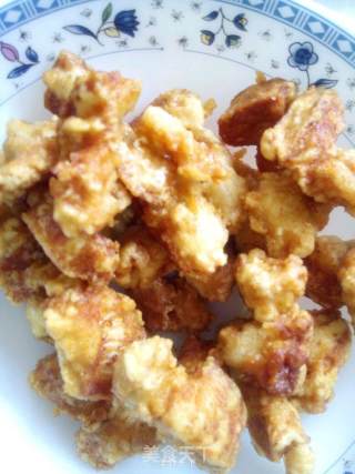 蜜汁菠萝咕噜肉的做法步骤：3