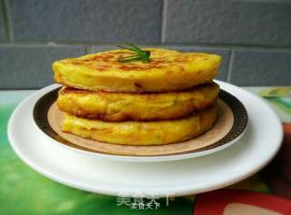 土豆鸡蛋饼的做法步骤：10