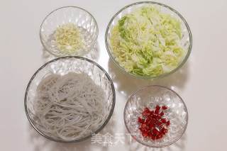 【包菜粉丝】爱粉丝爱包菜的做法步骤：3
