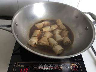 百叶包的做法步骤：9