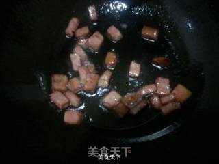 肉卷菠萝饭的做法步骤：2