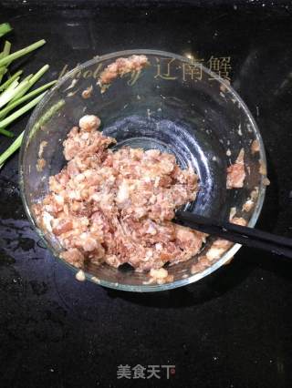 猪肉锅贴的做法步骤：2
