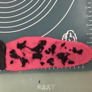 玫瑰竹炭吐司的做法步骤：13