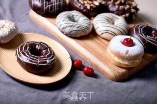 德普烤箱食谱——甜甜圈的做法步骤：8