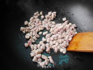翡翠肉丁的做法步骤：5