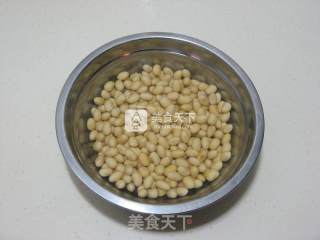 香椿拌黄豆的做法步骤：2