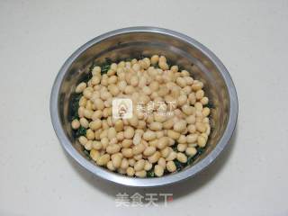 香椿拌黄豆的做法步骤：6