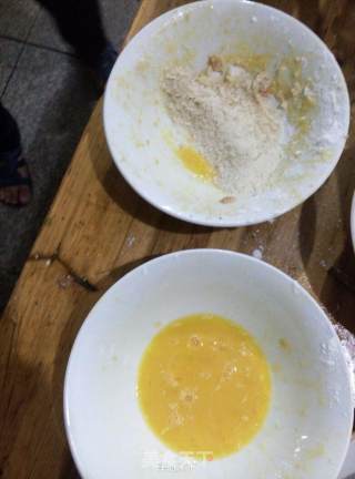 炸鸡排的做法步骤：4