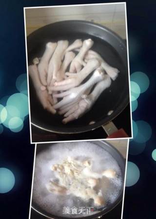 鱼香鸡爪的做法步骤：2