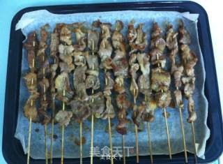 烤肉串的做法步骤：6