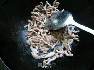 肉丝拌豆角的做法步骤：3