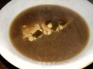 三文鱼味增汤的做法步骤：9