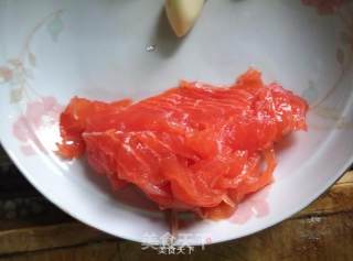 三文鱼味增汤的做法步骤：10