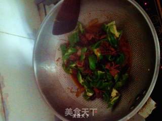 青椒炒鸡胗的做法步骤：6