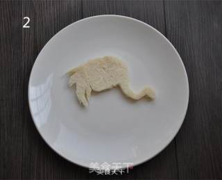 教你巧用吐司轻松制作国画版创意餐的做法步骤：2