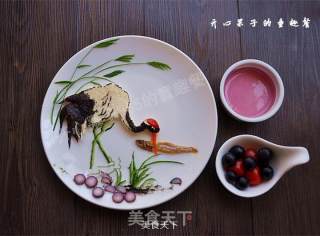 教你巧用吐司轻松制作国画版创意餐的做法步骤：9
