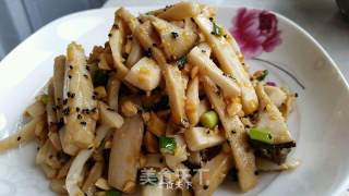 香辣杏鲍菇的做法步骤：6