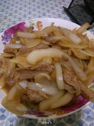 洋葱炒肉的做法步骤：3