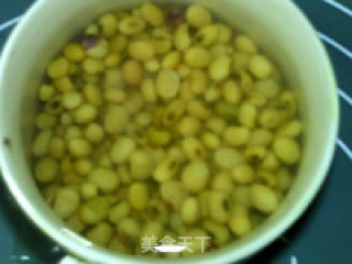 茯苓豆浆的做法步骤：3