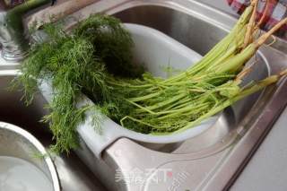 茴香馅饼的做法步骤：1