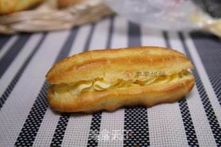 好吃的炼乳馅闪电泡芙的做法步骤：15