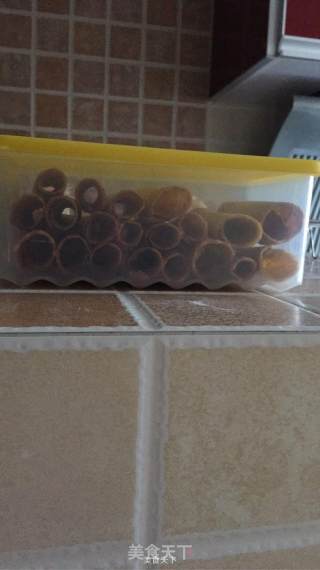 香脆蛋卷的做法步骤：2