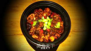 干锅鸡块炖菇仔的做法步骤：12