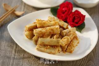 黄金山药条的做法步骤：10