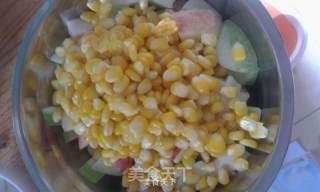 黄金水果沙拉的做法步骤：4