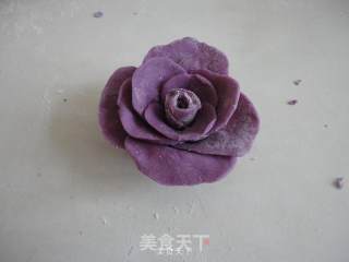 紫薯玫瑰花的做法步骤：11