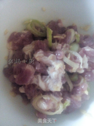 小炒肉片豆角的做法步骤：2