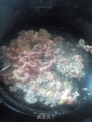小炒肉片豆角的做法步骤：7