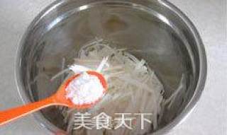凉拌酱萝卜丝的做法步骤：3