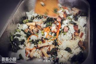 猪肉菜饭 【芸芸小厨】的做法步骤：4