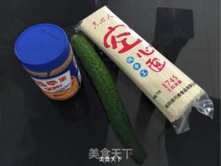 麻酱拌凉面的做法步骤：1