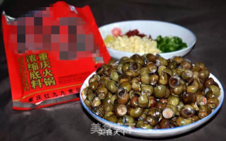 炒螺丝—K翻大排档，暴走美食街！！的做法步骤：1