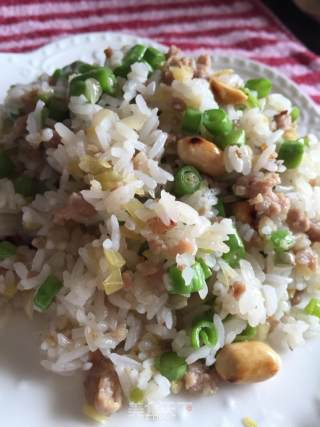 猪肉咸菜焖饭的做法步骤：9