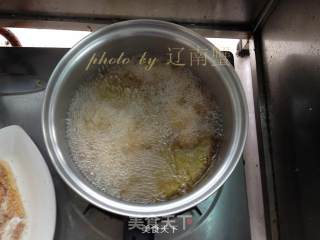 脆炸三文鱼的做法步骤：5