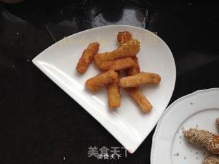脆炸三文鱼的做法步骤：10