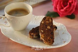 意式葡萄干花生硬饼的做法步骤：9