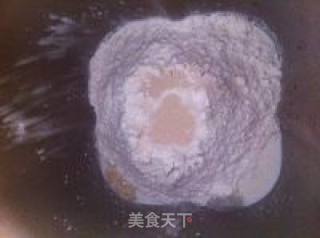 红豆大花包的做法步骤：2