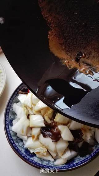 椒油糖醋白菜的做法步骤：9