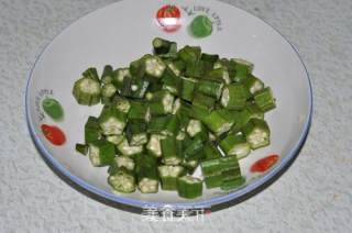 秋葵虾球的做法步骤：5