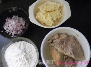 芝香手撕猪肉角饼的做法步骤：1