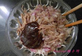 芝香手撕猪肉角饼的做法步骤：6