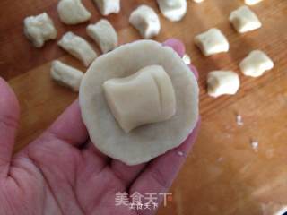 红豆开口笑的做法步骤：5