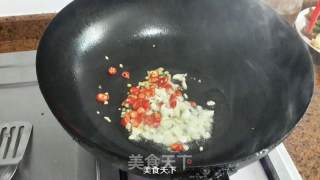 毛豆炒碎肉的做法步骤：3