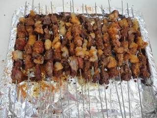 烤羊肉串的做法步骤：8
