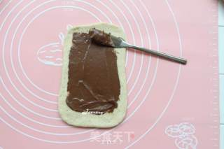 香蕉巧克力面包的做法步骤：7